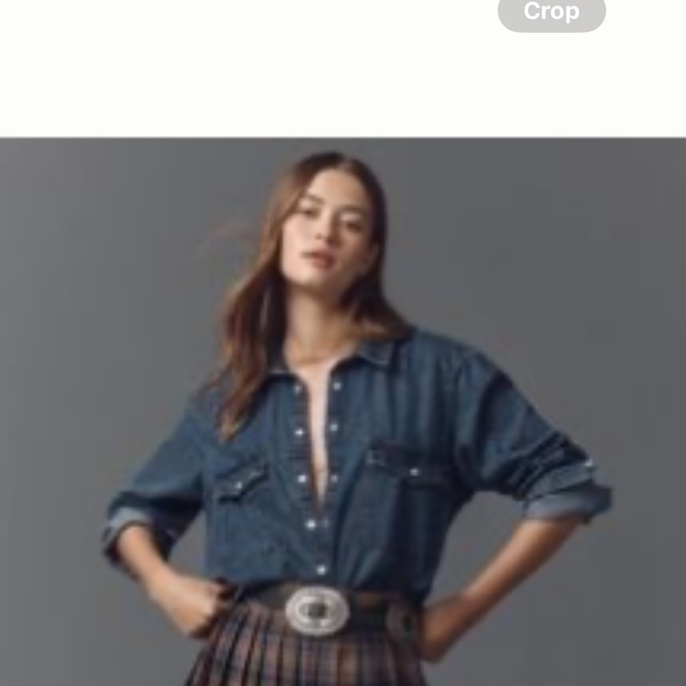 Pilcro denim shirt